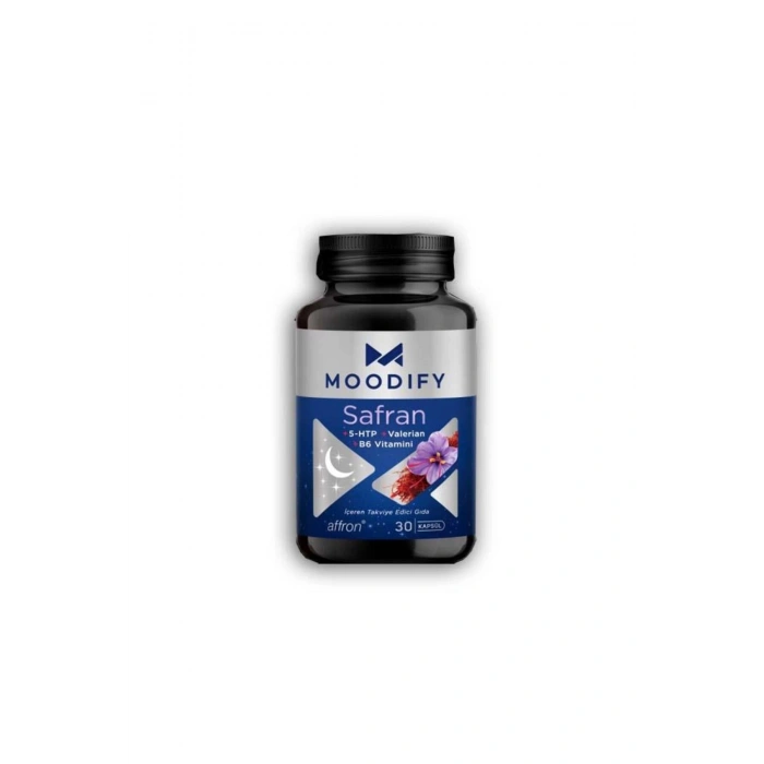 Moodify Safran Magnezyum Valerian B6 Vitamin 30 Kapsül