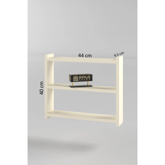 Mutfak Rafı Tezgah Üstü Organizer Krem