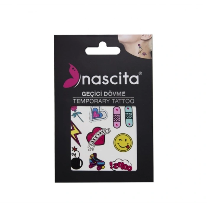 Nascita Geçici Yüz Dövmesi Renkli