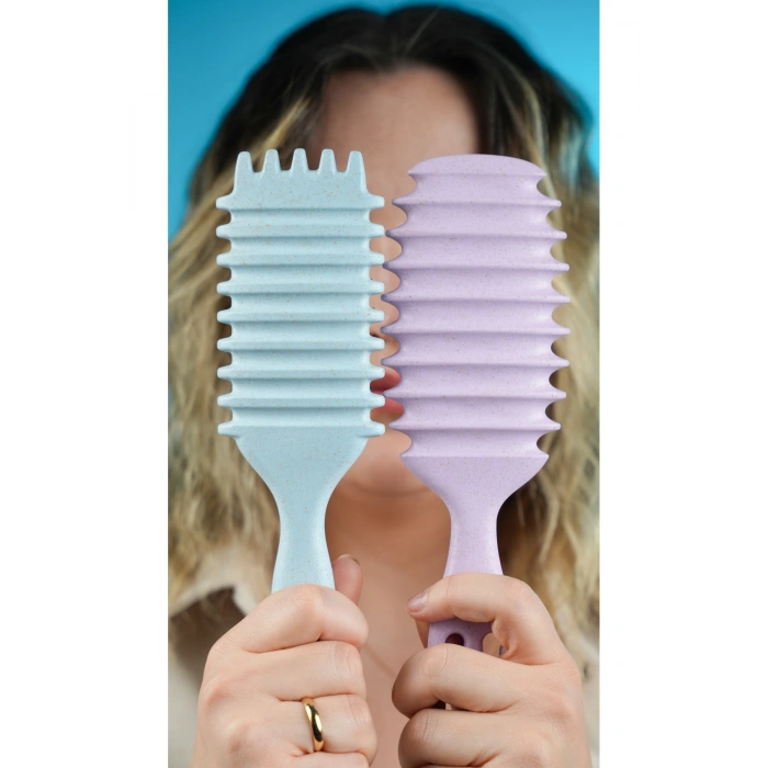 Nascita Magical Curl Saç Fırçası - Mavi