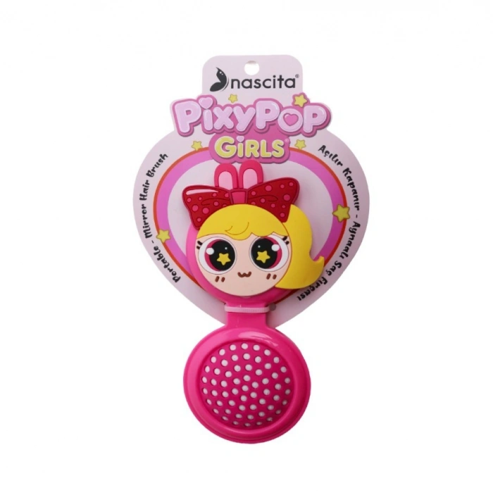 Nascita Pixy Pop Girls Lulu Saç Fırçası - Pembe Güç