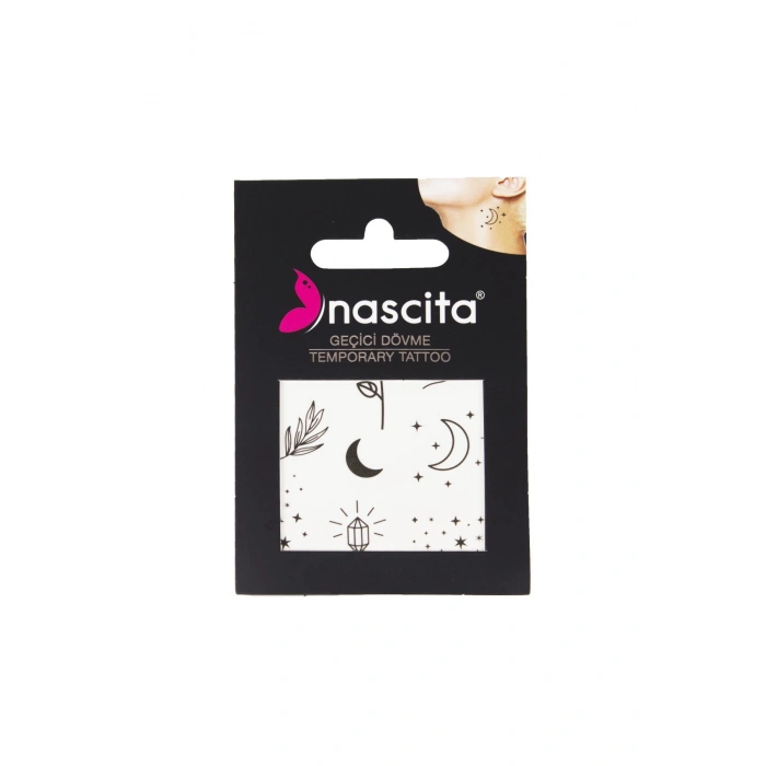 Nascita Rose & Star Gül ve Yıldız Geçiçi Dövme