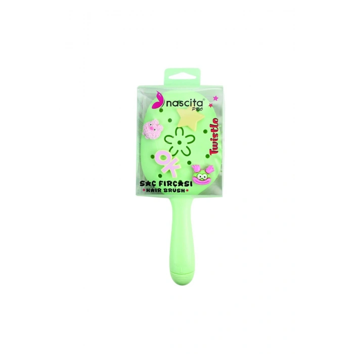Nascita Twistlo Yeşil Saç Fırçası - 59