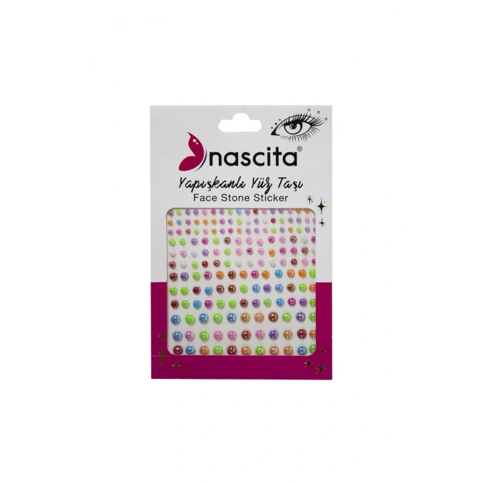 Nascita Yapışkanlı Yüz Taşı Renkli