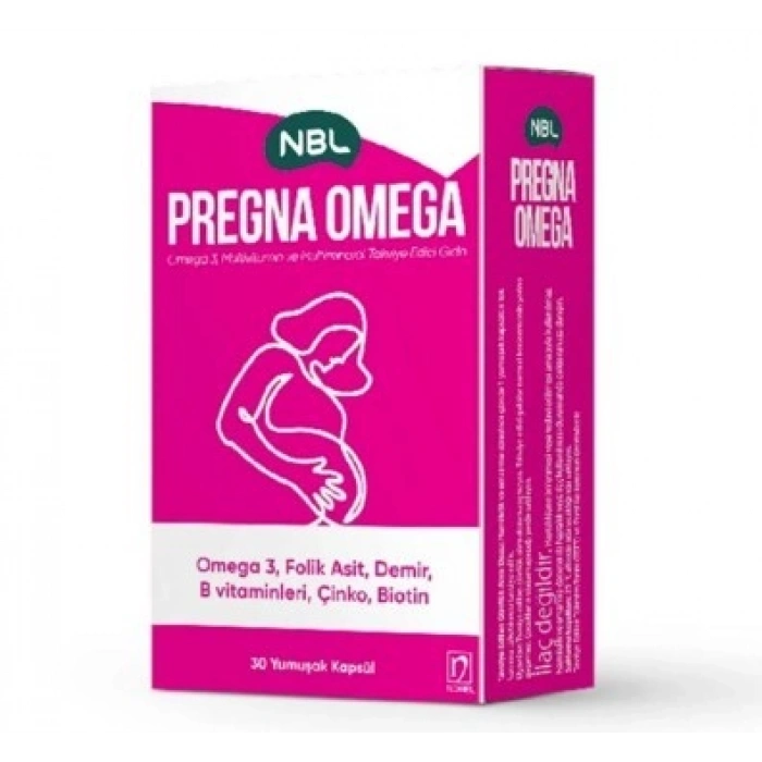 Nbl Pregna Omega 30 Kapsül