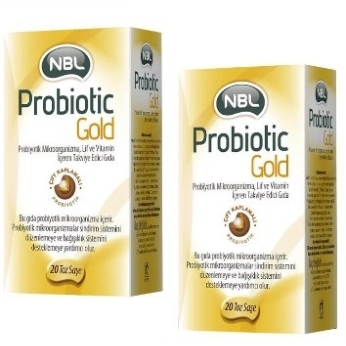 NBL Probiotic Gold 20 Stick Saşe 2li