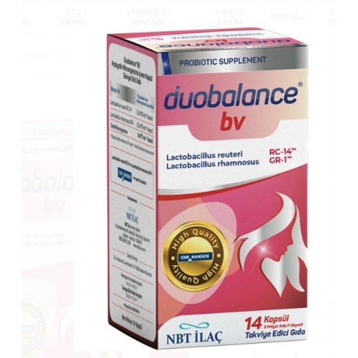 Nbt Life Duobalance BV Probiyotik 14 Kapsül