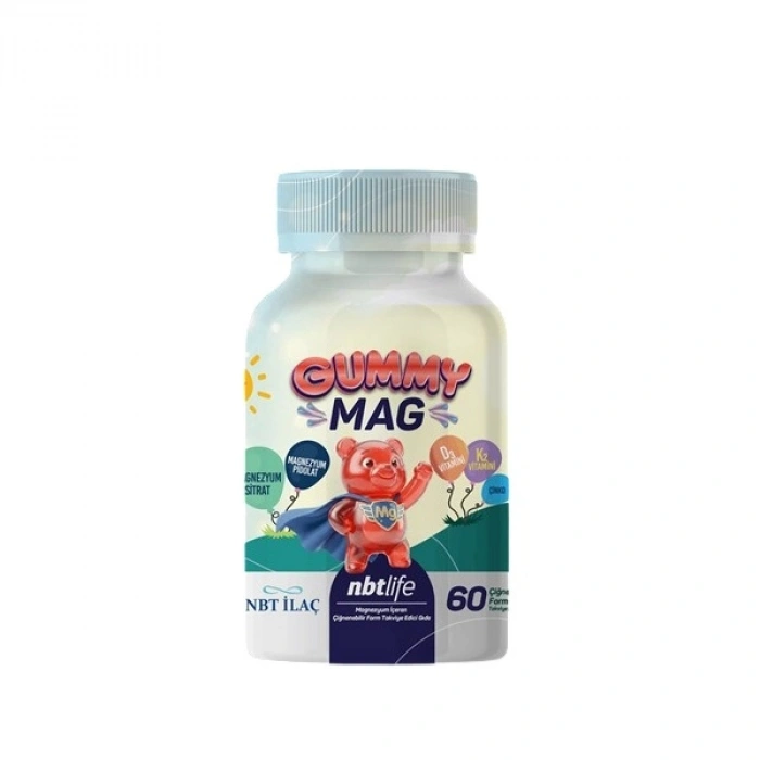 Nbt Life Gummy Mag 60 Çiğnenebilir Jel Form