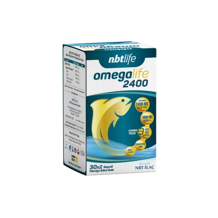 Nbt Life Omegalife 2400 60 Kapsül