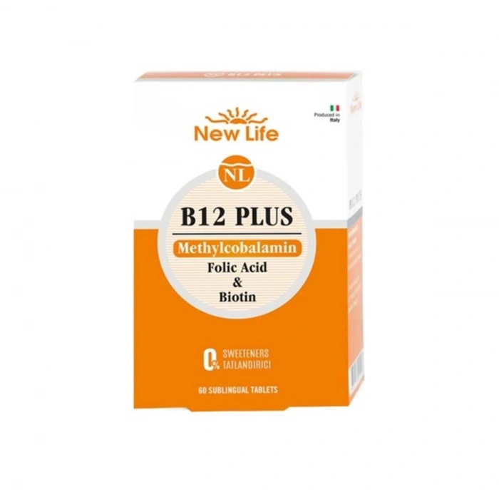 New Life B12 Plus Methylcobalamin 60 Tablet