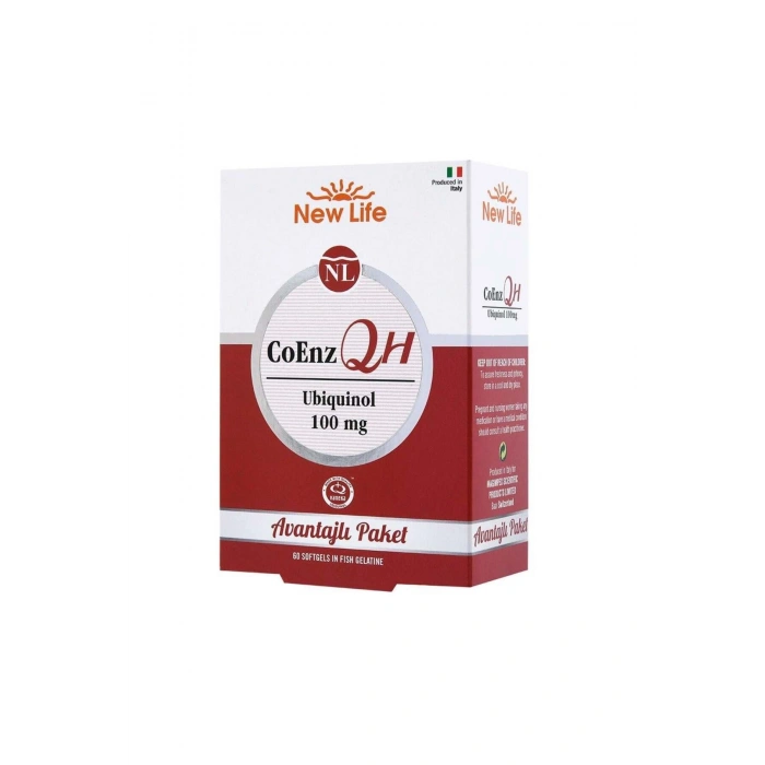New Life CoEnz QH 100 mg 60 Yumuşak Kapsül