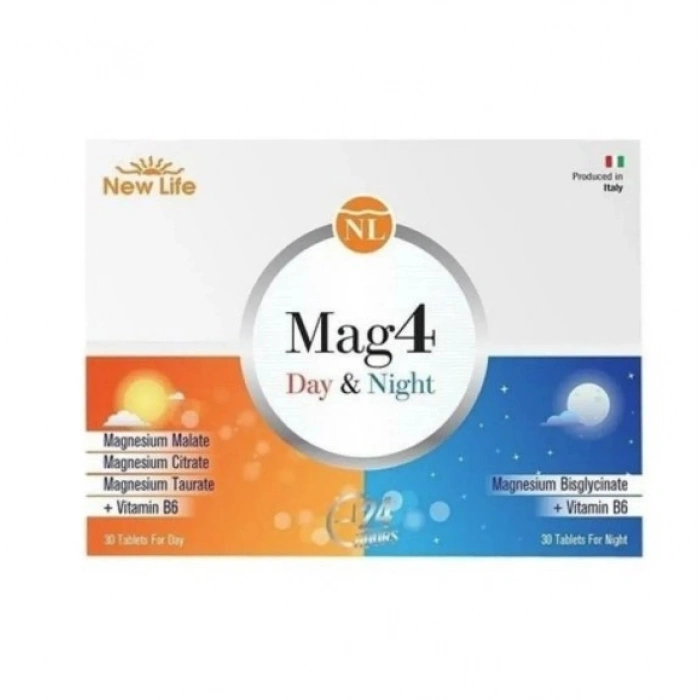 New Life Mag 4 Day 30 Tablet & Night 30 Tablet