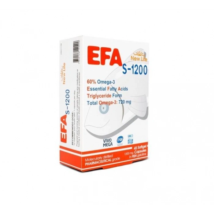Newlife EFA S-1200 Omega 3 45 Kapsül