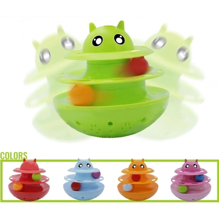 NUNBELL Mama Hazneli Yatmaz Kedi Köpek Oyuncağı 1159