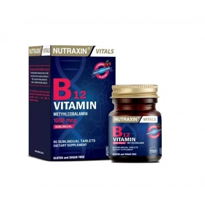 Nutraxin B12 1000 mcg 60 Tablet