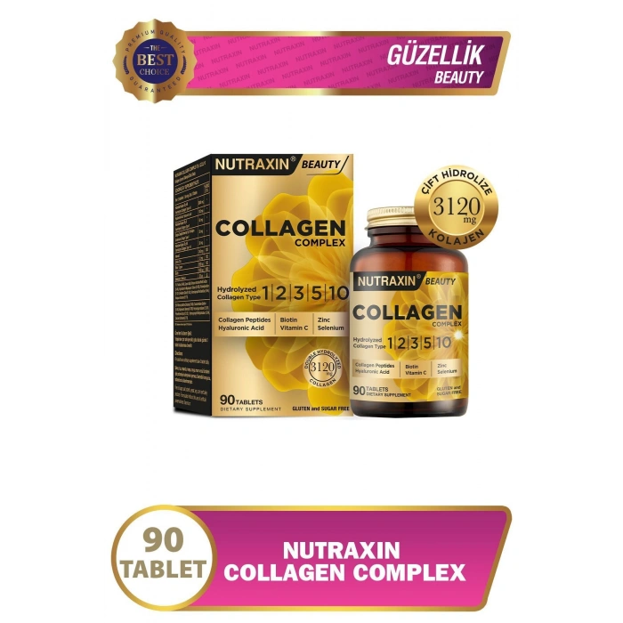 Nutraxin Beauty Collagen Complex 90 Tablet