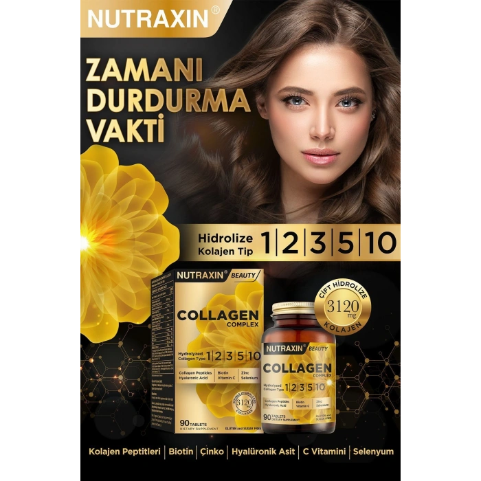 Nutraxin Beauty Collagen Complex 90 Tablet