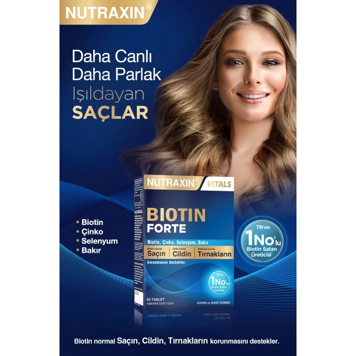 Nutraxin Biotin Forte 60 Tablet