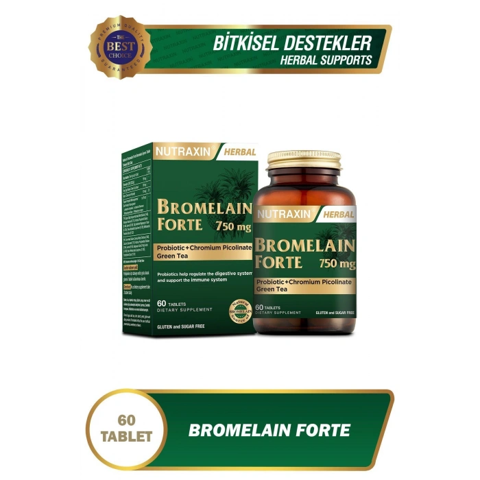 Nutraxin Bromelain Forte 60 Tablet
