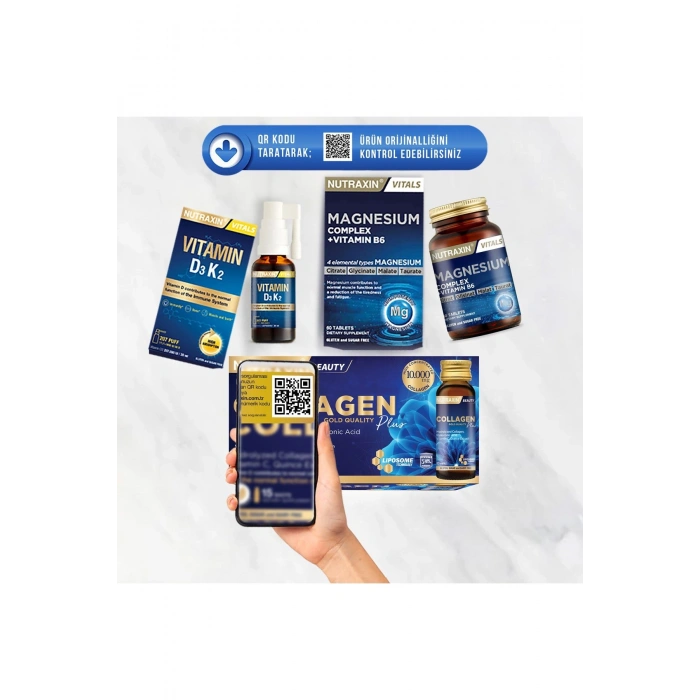 Nutraxin Osteo B-One Formula Calcium-Magnesium Plus Collagen 90 Tablet
