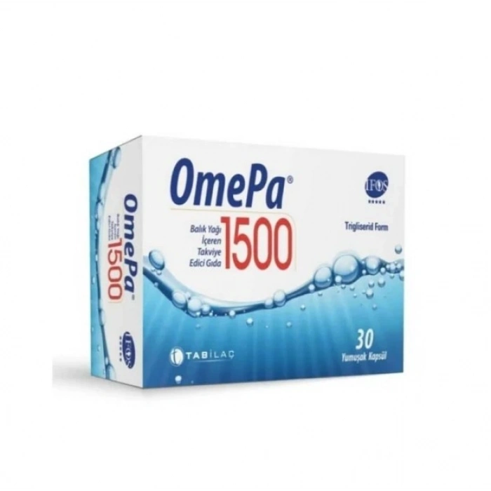 Omepa Balık Yağı 1500 mg 30 Yumuşak Kapsül