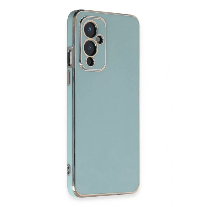 One Plus 9 Kılıf Volet Silikon - Açık Yeşil