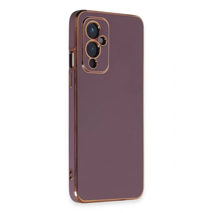 One Plus 9 Kılıf Volet Silikon - Mor
