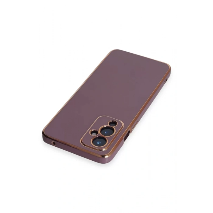One Plus 9 Kılıf Volet Silikon - Mor