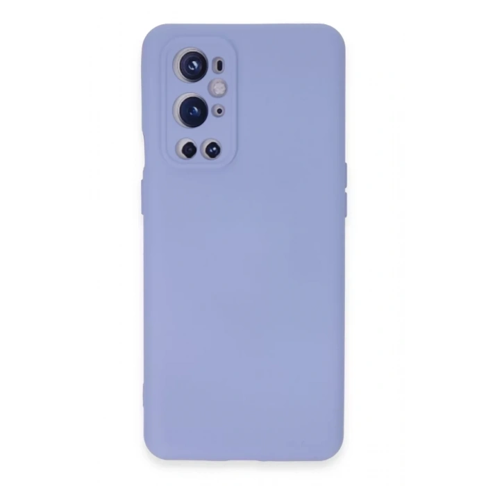 One Plus 9 Pro Kılıf Nano içi Kadife Silikon - Mavi