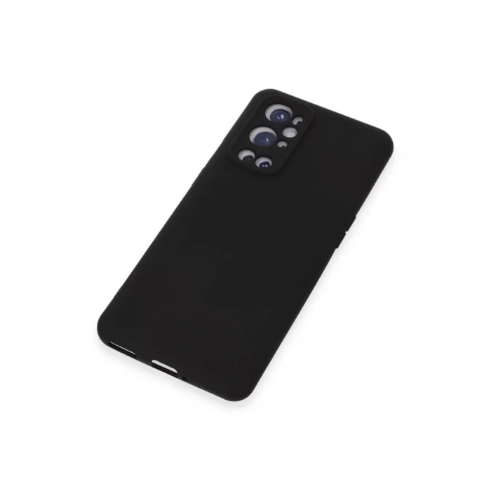 One Plus 9 Pro Kılıf Nano içi Kadife Silikon - Siyah