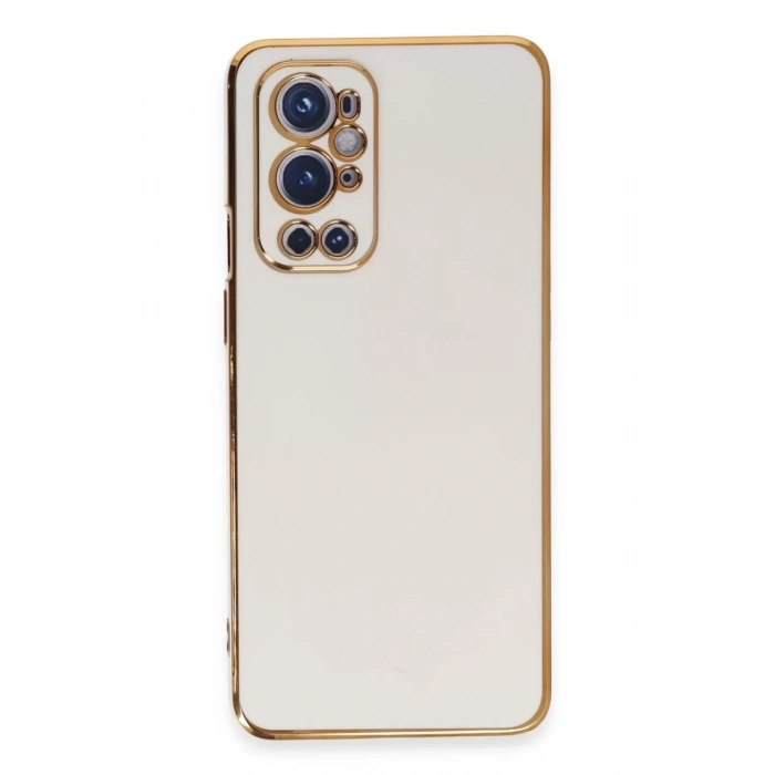 One Plus 9 Pro Kılıf Volet Silikon - Beyaz