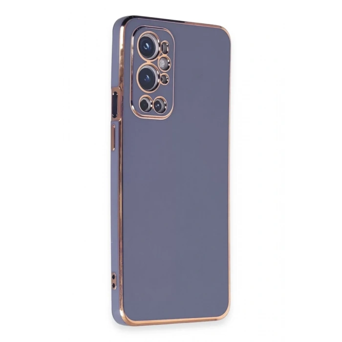 One Plus 9 Pro Kılıf Volet Silikon - Mavi