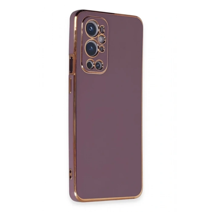 One Plus 9 Pro Kılıf Volet Silikon - Mor