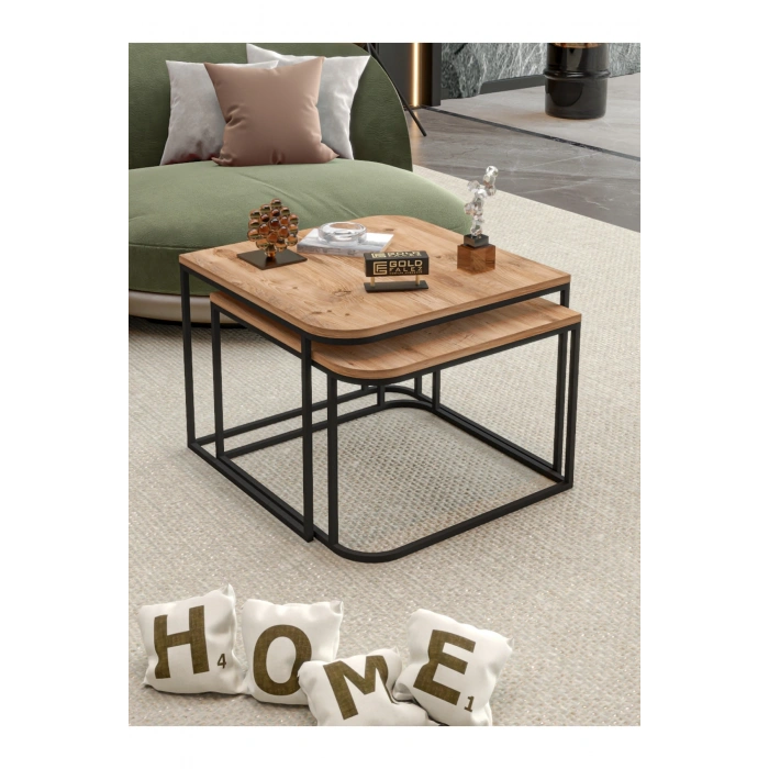 Orta Sehpa Damla İkili Lüx Atlantik Çam