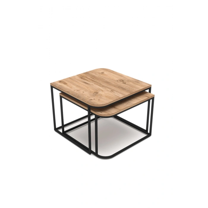 Orta Sehpa Damla İkili Lüx Atlantik Çam