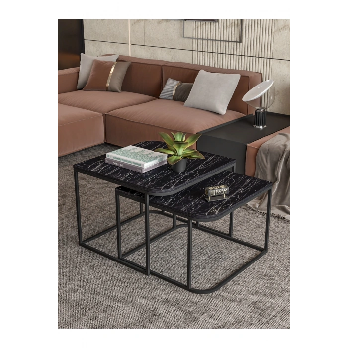 Orta Sehpa Damla İkili Lüx Bendir