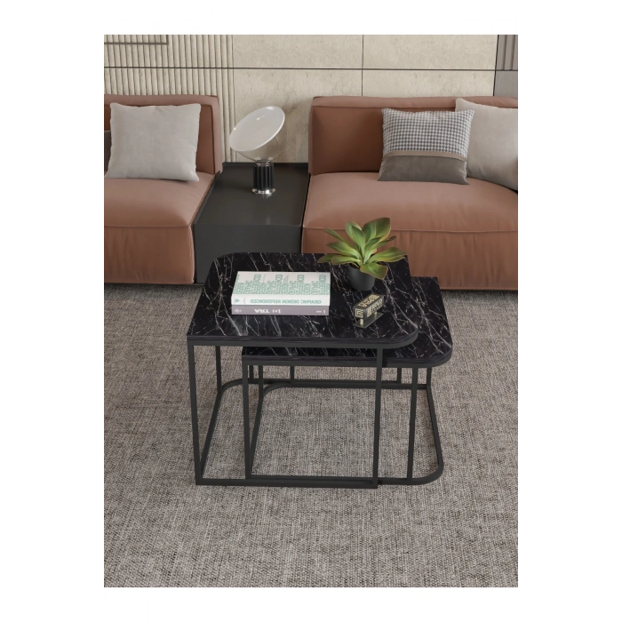 Orta Sehpa Damla İkili Lüx Bendir