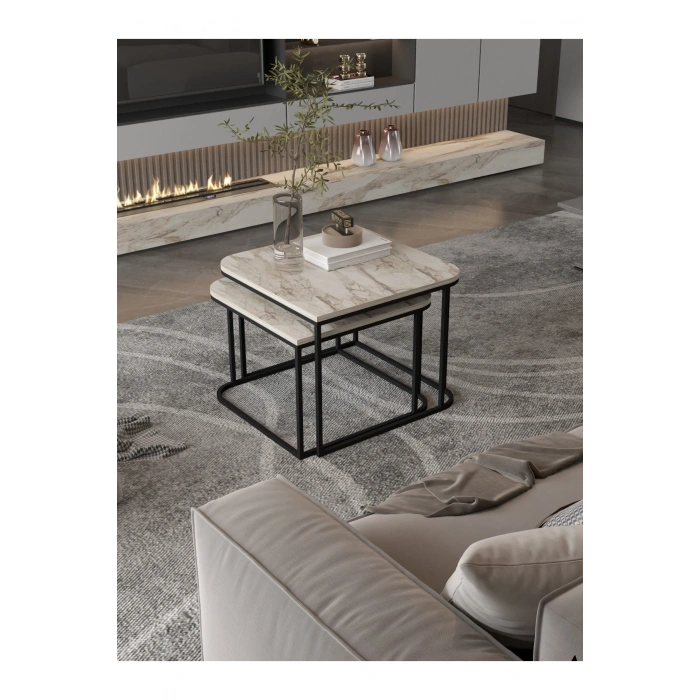 Orta Sehpa Damla İkili Lüx Efes