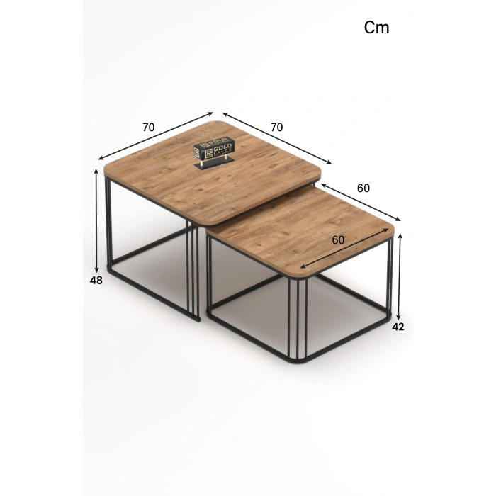 Orta Sehpa İkili Alize Atlantik Çam
