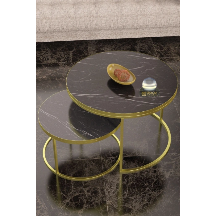 Orta Sehpa Ikili Lüx Specıal Gold Bendir