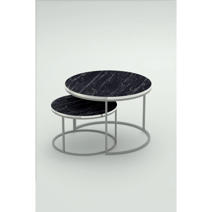 Orta Sehpa Ikili Lüx Specıal Gümüş Bendir