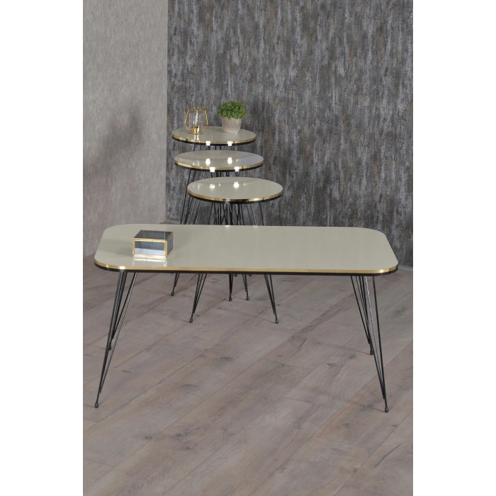 Orta Sehpa Kr Gold Efes Tel