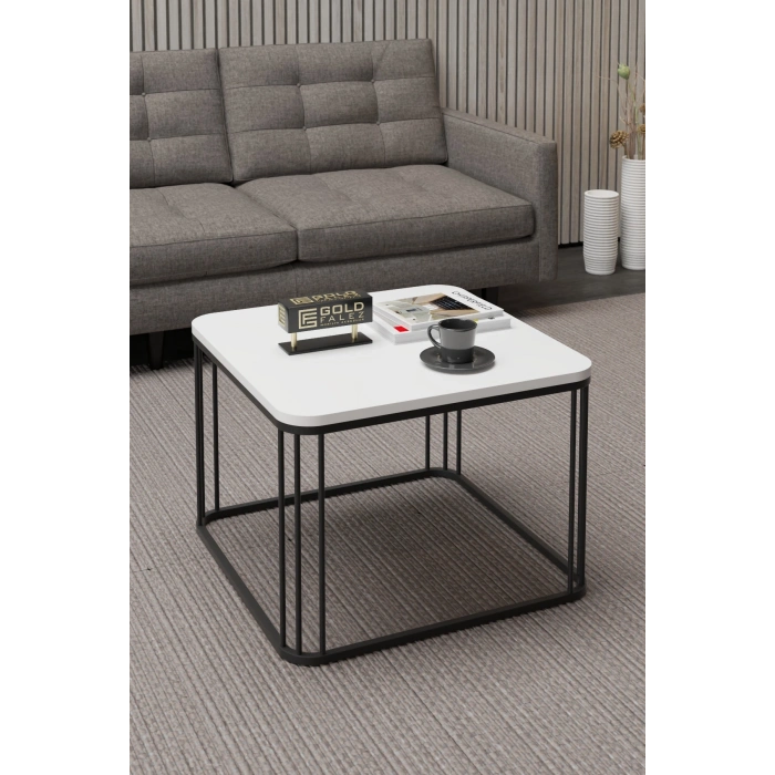 Orta Sehpa Tekli Alize Beyaz