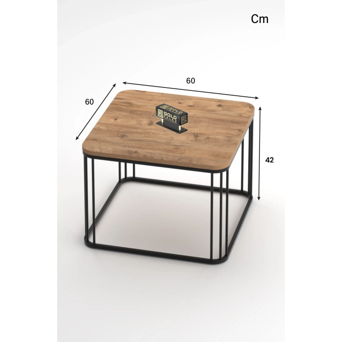 Orta Sehpa Tekli Alize Ceviz