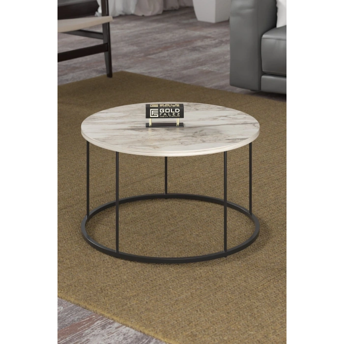 Orta Sehpa Tekli Ve 3Lü C Zigon Sehpa Kombin Set Efes