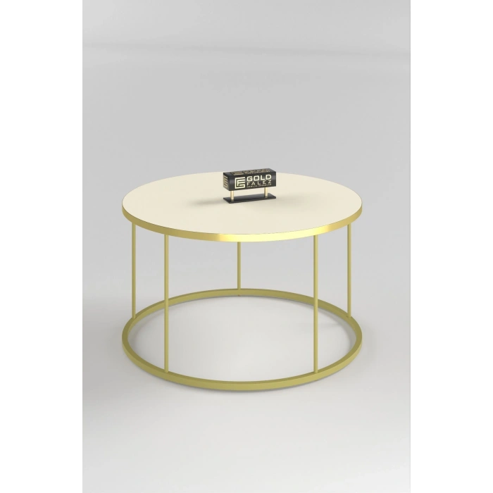 ORTA SEHPA TERRA LÜX GOLD KREM