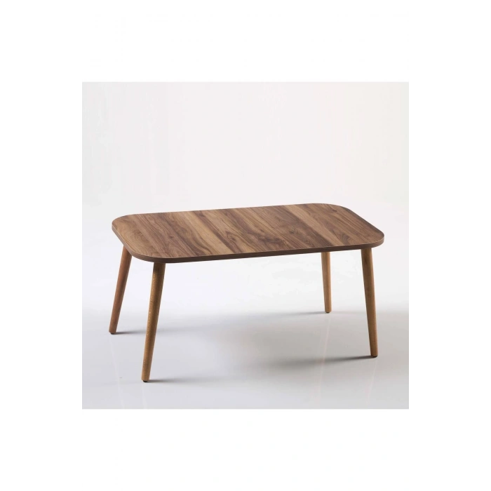 Orta Sehpa Torna Ayak Kare Ceviz