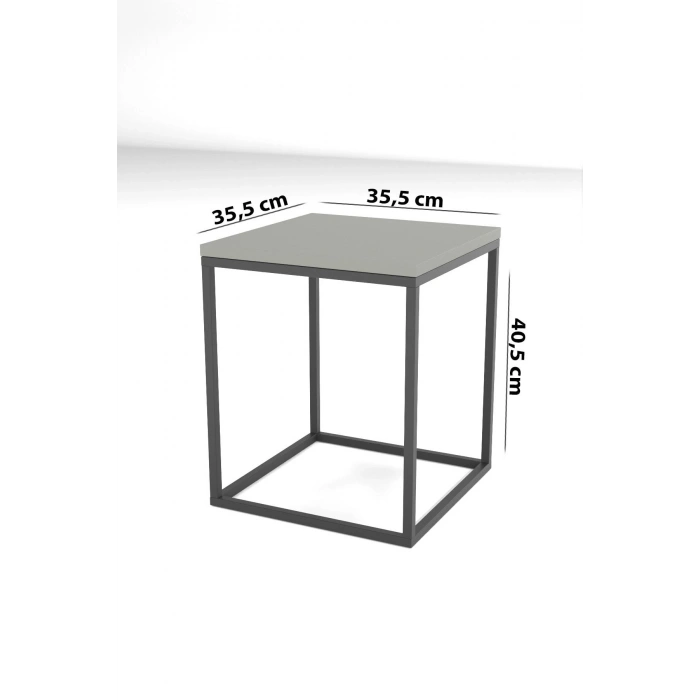 Orta Sehpa Ve Zigon Sehpa 5li Lüx Set Altın Ceviz