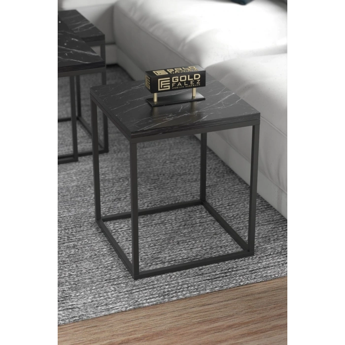 Orta Sehpa Ve Zigon Sehpa 5li Lüx Set Bendir