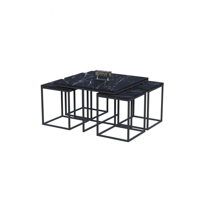 Orta Sehpa Ve Zigon Sehpa 5li Lüx Set Bendir